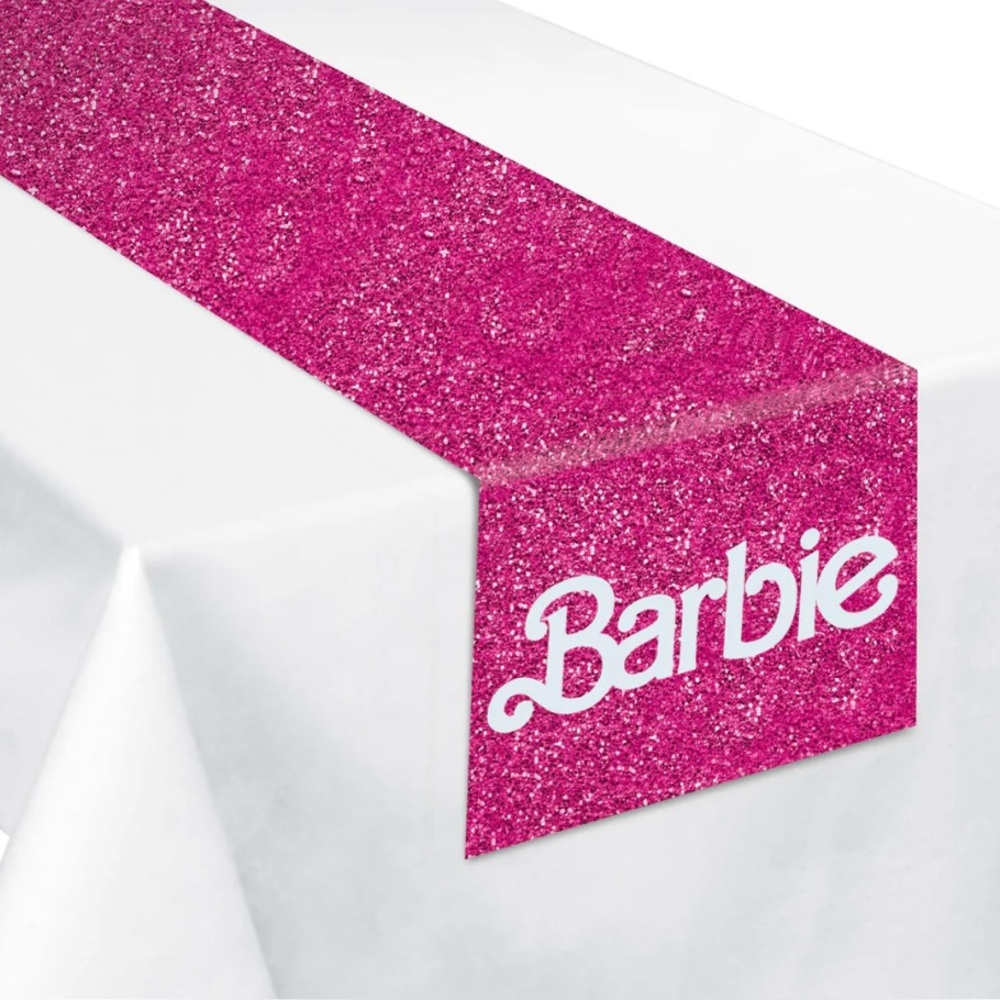 Barbie Glitter Table Runner